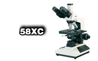 三目透射偏光显微镜58XC
