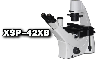 科研级三目倒置生物显微镜XSP-42XB